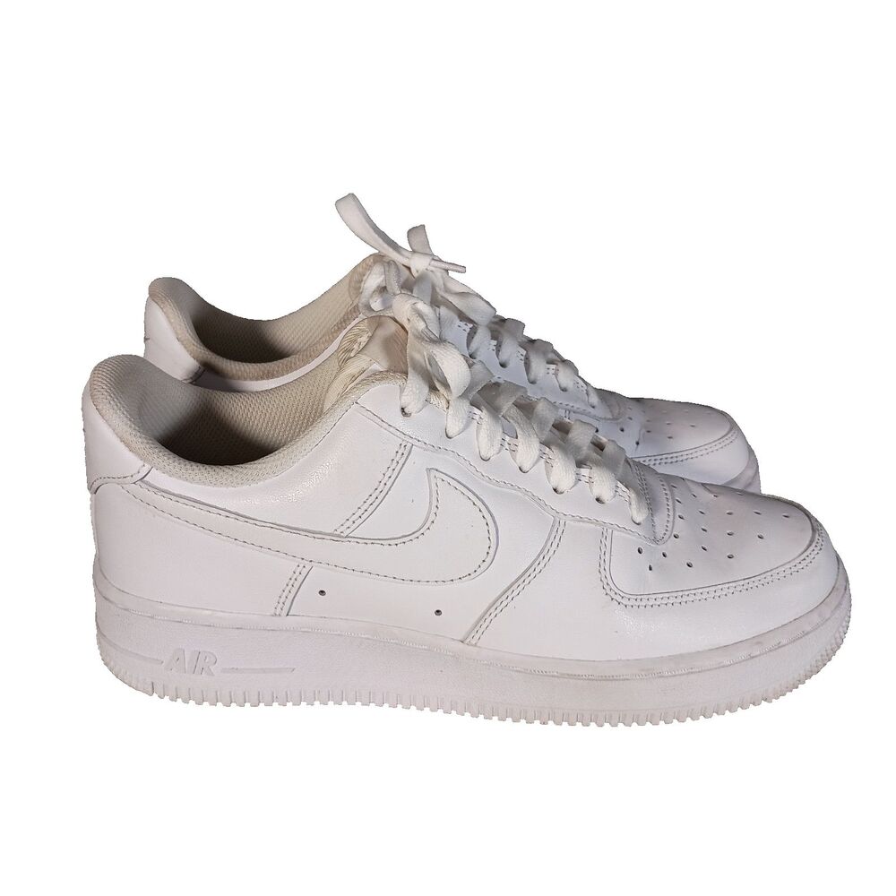Nike Air Force 1 Low '07 White Womens 8.5 Low Top Lace Up - Picture 3 of 12